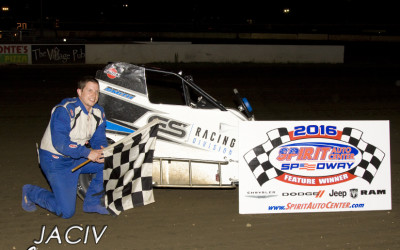 NEW FACES IN VICTORY LANE AT SPIRIT AUTO CENTER SPEEDWAY