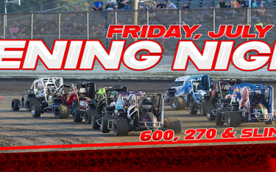 SPIRIT AUTO CENTER SPEEDWAY RETURNS TO RACING FRIDAY, JULY 3RD!