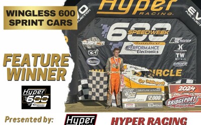 ITS ALL CONNOR GROSS ON THE FIRST NIGHT OF HYPER 600 SPEEDWEEK